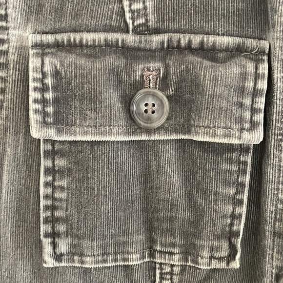 Inc.; Womens, Medium, distressed grey light jacket. - Picture 3 of 3